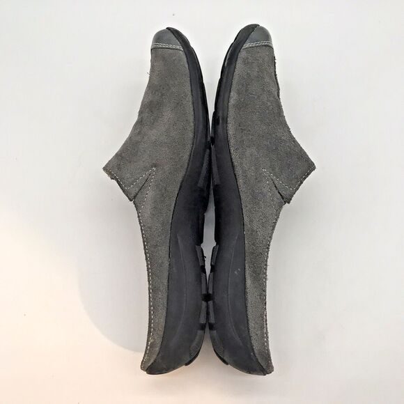 Natural Soul by Naturalizer Fanner Mules Women's 7.5M Gray Slide Comfort Clogs - Picture 7 of 10